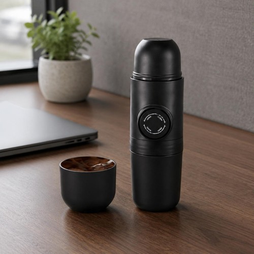 Tragbare kaffeemaschine - tragbare,