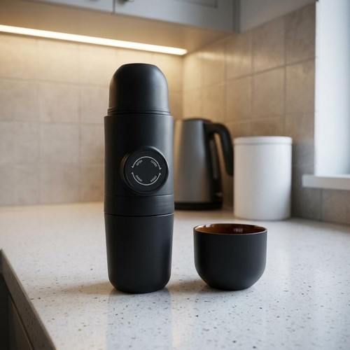 Tragbare kaffeemaschine - tragbare,